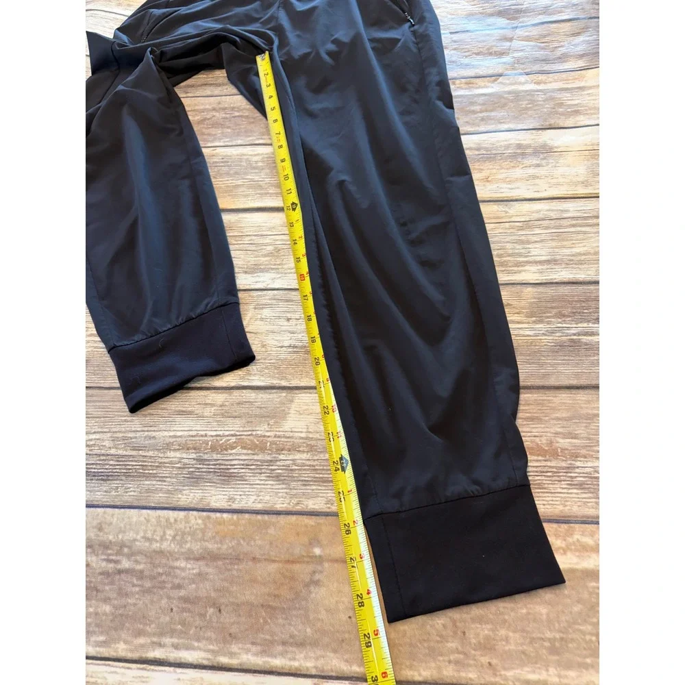 Athleta Women's Size 6 Jogger Pants Black Hiking Travel Sporty Athleisure Ru nng